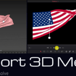 Import 3D Animation in DaVinci Resolve