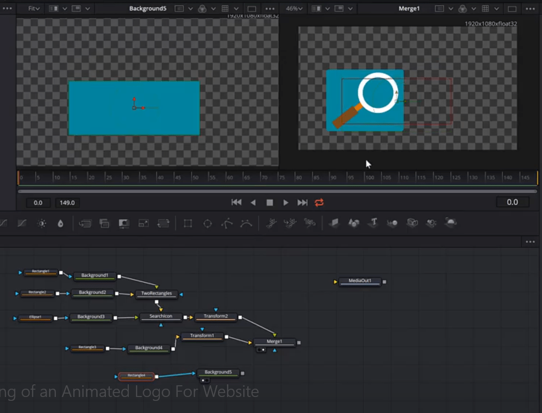 Making of an Animated Logo For Website