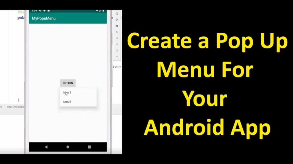 How To Create A Pop Up Menu In Excel