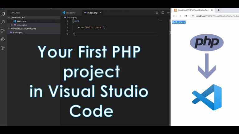 PHP In Visual Studio Code: Your First PHP Project - Tech VideoStack