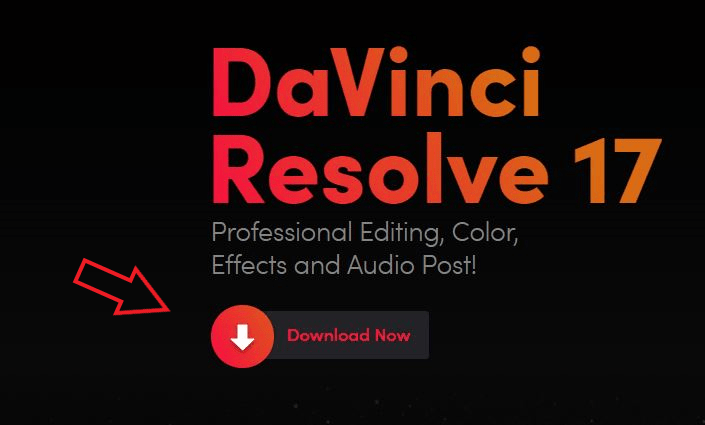 davinci resolve 17 download now